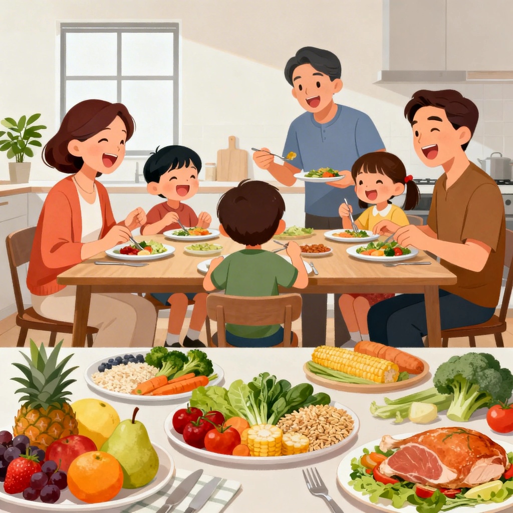 Consejos para una Nutrición Balanceada en la Familia